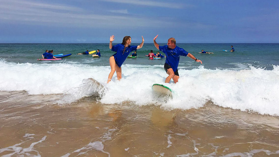 learn to surf